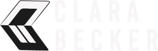 Introduction de Clara Becker, designer web à Bordeaux, affiché dans l'en tête du site