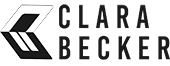 Logo combiné avec Clara Becker, conceptrice de design UX UI localisée à Bordeaux