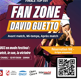 Zoom sur l'affiche du projet Fanzone réalisée par Clara Becker, conceptrice design à Bordeaux